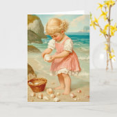 Kleine strandjutter kaart (Gele Bloem)