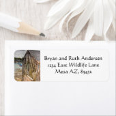 kleine strandshack etiket (Insitu)