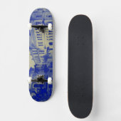 Kleine straten in de oude stad skateboard (Voorkant)