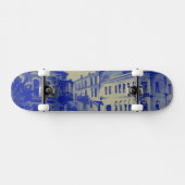 Kleine straten in de oude stad skateboard (Horizontaal)