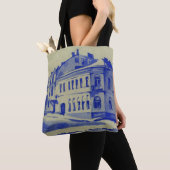 Kleine straten in de oude stad tote bag (Dichtbij)