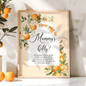 Kleine stropdas hoe groot is mama's buikspel poster