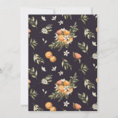 Kleine stropdas op de weg naar het Oranje CitrusBa Kaart (Achterkant)