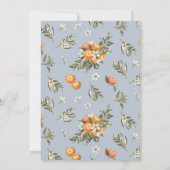 Kleine stropdas op de weg naar het Oranje CitrusBa Kaart (Achterkant)