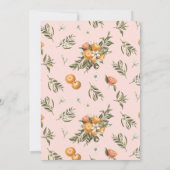 Kleine stropdas op de weg naar het Oranje CitrusBa Kaart (Achterkant)