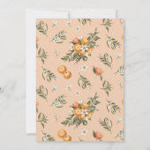 Kleine stropdas op de weg naar het Oranje CitrusBa Kaart (Achterkant)