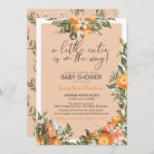 Kleine stropdas op de weg naar het Oranje CitrusBa Kaart (Voorkant / Achterkant)