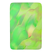 Kleine stukjes oud vivid groen badmat (Voorkant Verticaal)