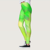 Kleine stukjes oud vivid groen leggings (Links)