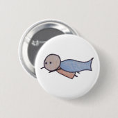 Kleine superheld-knop ronde button 5,7 cm (Voorkant /achterkant)