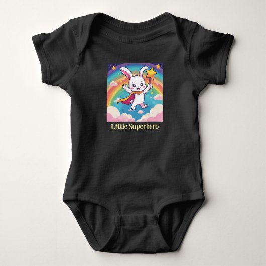 Kleine superheld romper (Voorkant)