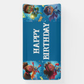 Kleine Superhelden Feestje Spandoek (Verticaal)