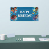 Kleine Superhelden Feestje Spandoek (Beurs)