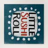 Kleine Sushi Roll Jigsaw Puzzel (Horizontaal)