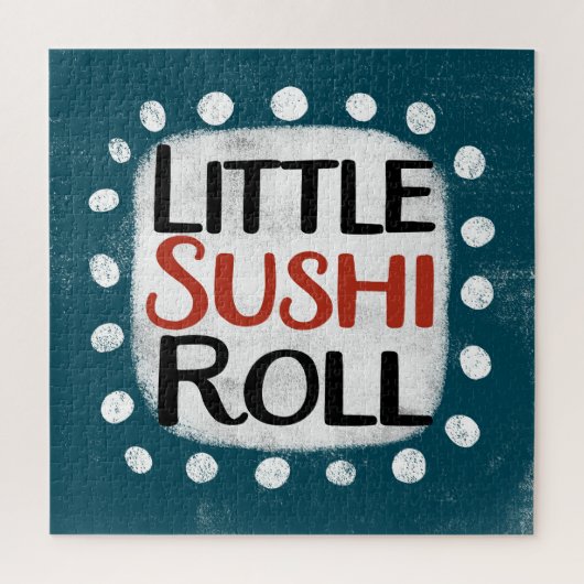Kleine Sushi Roll Jigsaw Puzzel (Verticaal)