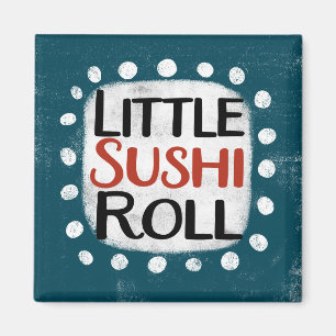 Kleine Sushirol Koelkastmagneet Magneet