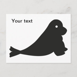 Kleine süße Robbe Briefkaart