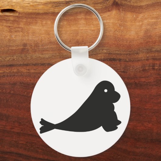 Kleine süße Robbe Sleutelhanger (Voorkant)