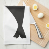 Kleine süße Robbe Theedoek (Quarter Fold)