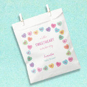 kleine Sweetheart baby shower Bedankzakje