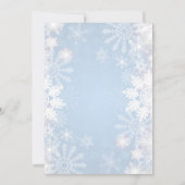 Kleine Sweetie Gingerbrood Kerstmis Baby shower Kaart (Achterkant)