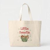 Kleine Sweetie Tshirts en Gifts Grote Tote Bag (Voorkant)