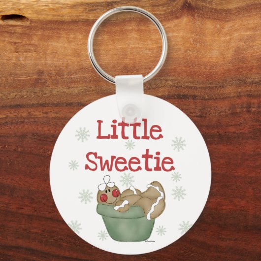 Kleine Sweetie Tshirts en Gifts Sleutelhanger (Voorkant)