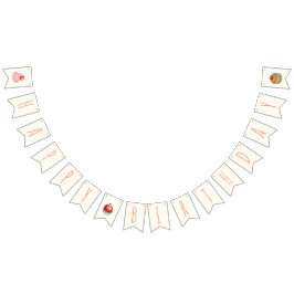 Kleine taarten Verjaardag Vlaggetjes