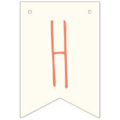 Kleine taarten Verjaardag Vlaggetjes (Tweede vlag)