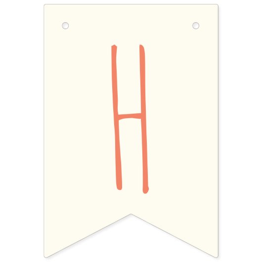 Kleine taarten Verjaardag Vlaggetjes (Tweede vlag)