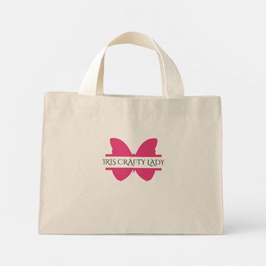 Kleine Tas Canvas tas - Zie Terug (Achterkant)