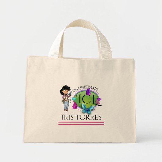 Kleine Tas Canvas tas - Zie Terug (Voorkant)