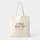 Kleine tas van Magic Minimalist Modern Quote (Achterkant)