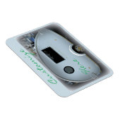 Kleine teardrop caravan Thunder_Cove Magneet (Rechterzijde)