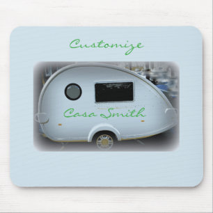 Kleine teardrop caravan Thunder_Cove Muismat