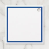 Kleine teddybeer bedankjes labels (Achterkant)