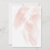 Kleine teddybeer - bloemenprinses waterverf kaart (Achterkant)