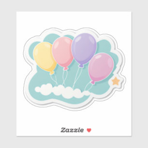 Kleine Teentjes Worden Eén – Een Zachte Stap in de Sticker