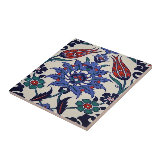 Kleine tegel met ontwerp tegeltje (Zijkant)