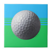 Kleine tegel van Golf Ball Tegeltje (Voorkant)