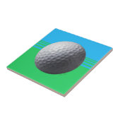 Kleine tegel van Golf Ball Tegeltje (Zijkant)