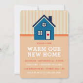 Kleine tehuis | Houseopwarming Kaart (Voorkant)