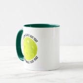 Kleine tekst HUN. GREEN Combo 11oz Aangepaste Pick Mok (Voorkant links)