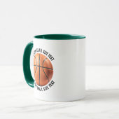 Kleine tekst HUN. GREEN Combo 11oz Gepersonaliseer Mok (Voorkant links)