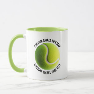 Kleine tekst LIME GROEN Combo 11oz Aangepaste Tenn Mok