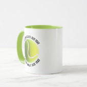 Kleine tekst LIME GROEN Combo 11oz Aangepaste Tenn Mok (Voorkant links)
