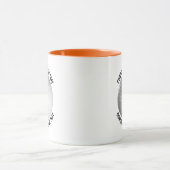 Kleine tekst ORANJE Combo 11oz Aangepaste Golf Mok (Midden)