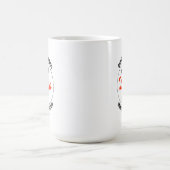 Kleine tekst Promotionele aangepaste logo mok 15oz (Center)