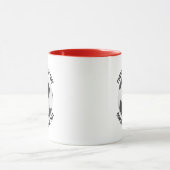 Kleine tekst RODE Combo 11oz Aangepaste Voetbal Mok (Midden)
