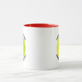 Kleine tekst RODE Combo 11oz Douane Pickleball Mok (Midden)